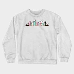 Floral book shelf Crewneck Sweatshirt